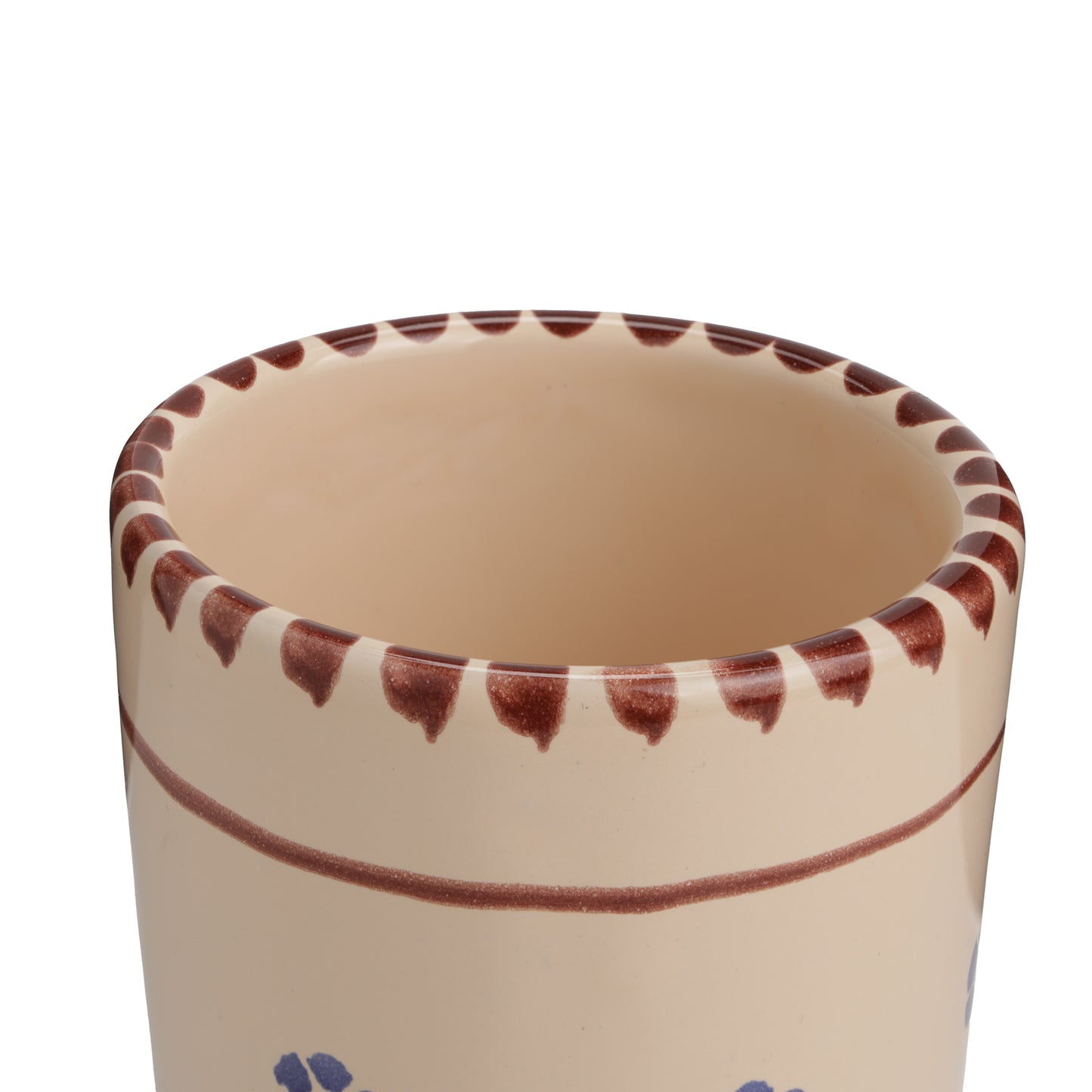 Bicchiere in ceramica artigianale, rustico -Stile antico