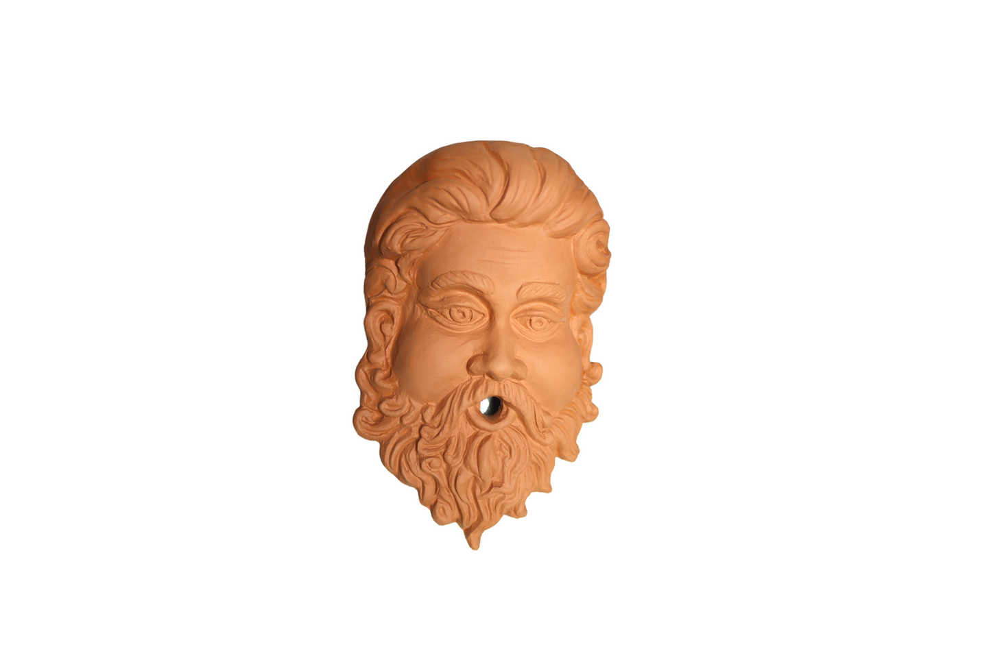 Eolo in terracotta da appendere