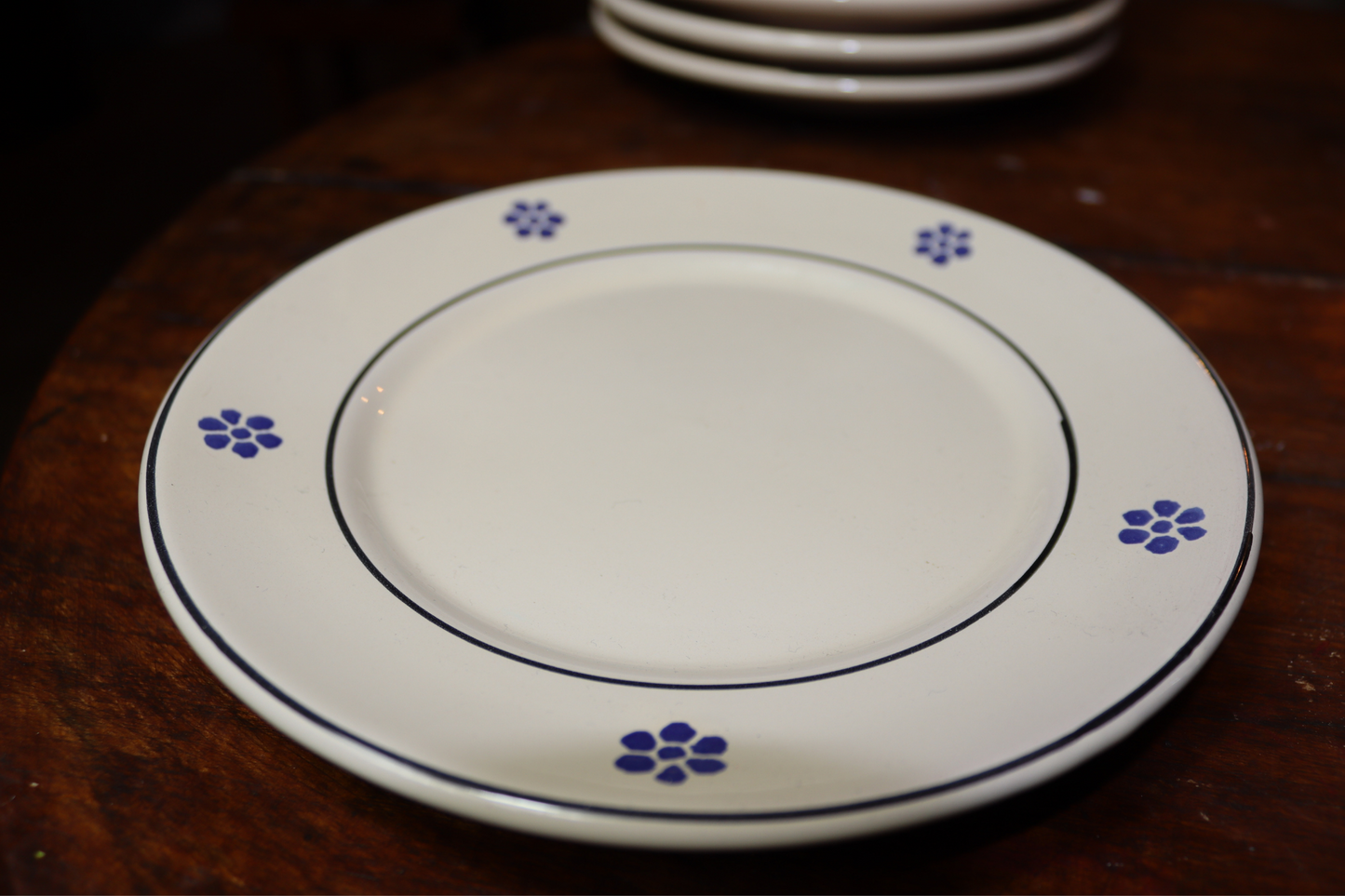 Set di piatti frutta o dessert 20 cm di diametro in ceramica calabrese