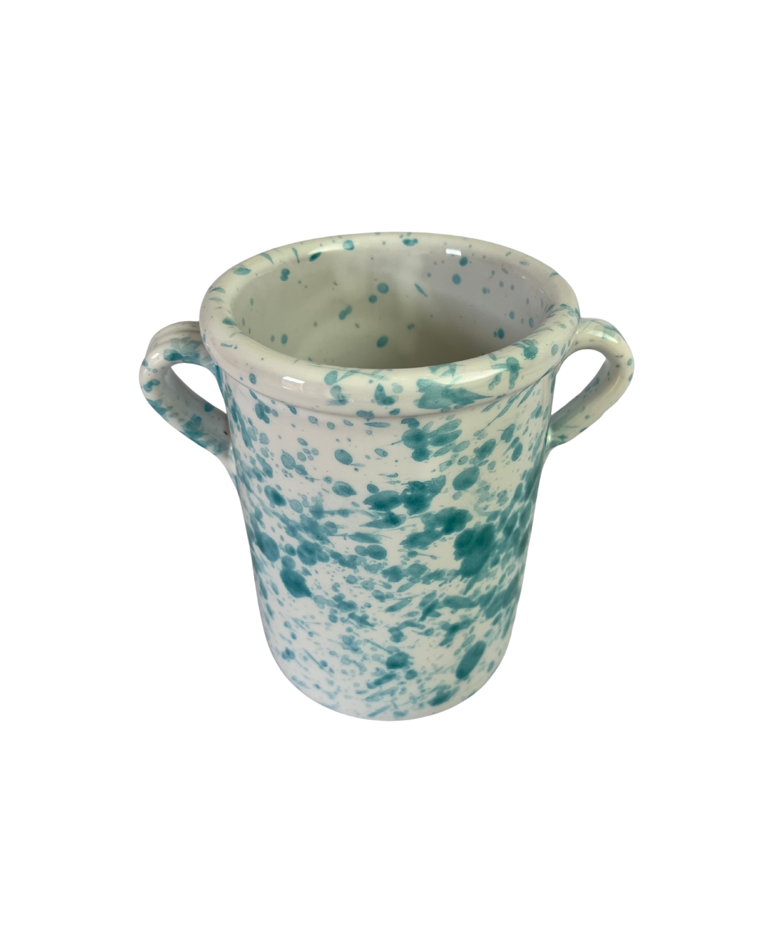 Salaturi vasetti schizzati in ceramica (da 10 cm e da 15 cm)