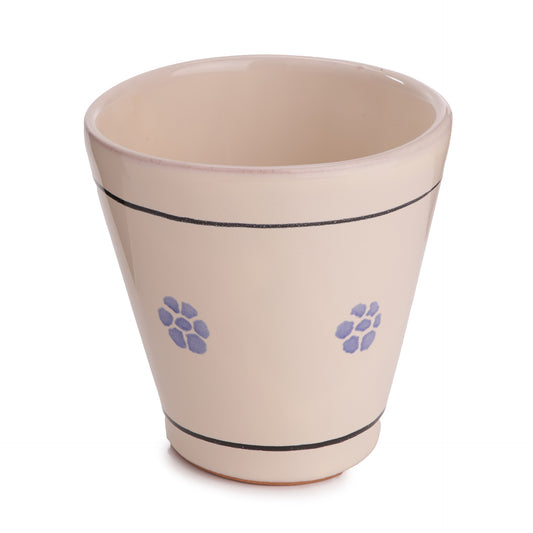 Bicchiere da Vino in ceramica – Stile Antico Artigianale 12 a litro