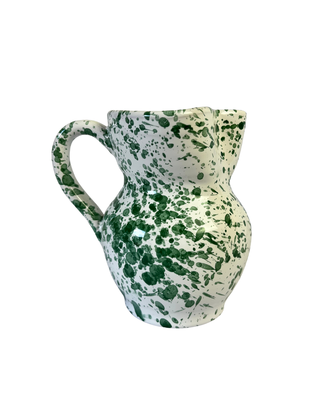 brocca ceramica verde