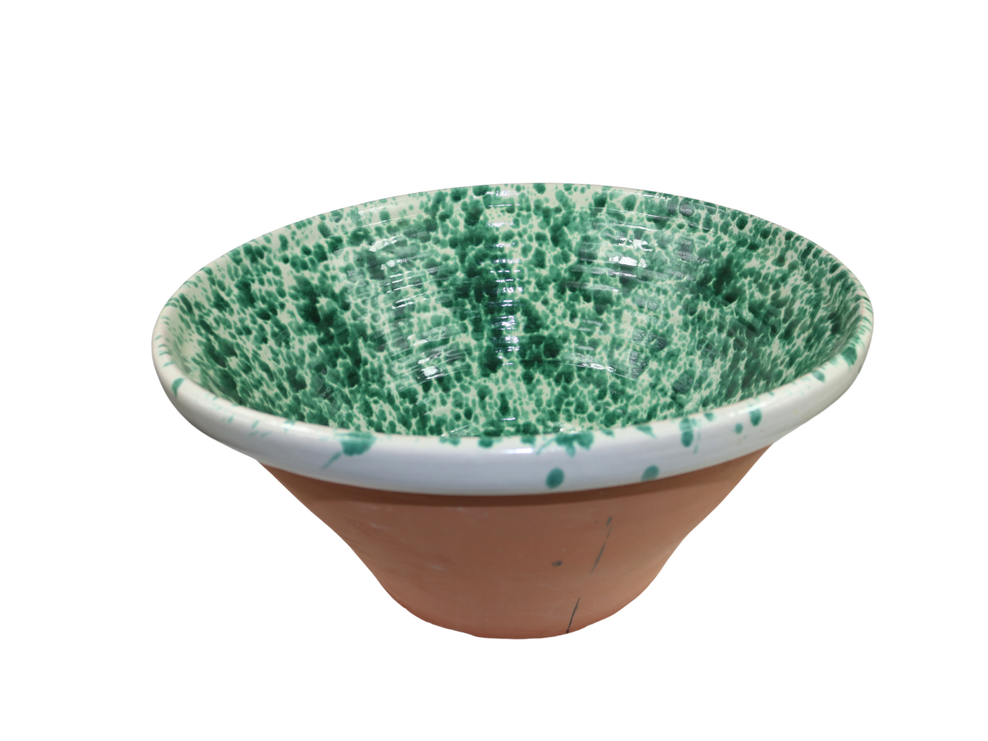 Limba: Coppa recipiente grande in terracotta