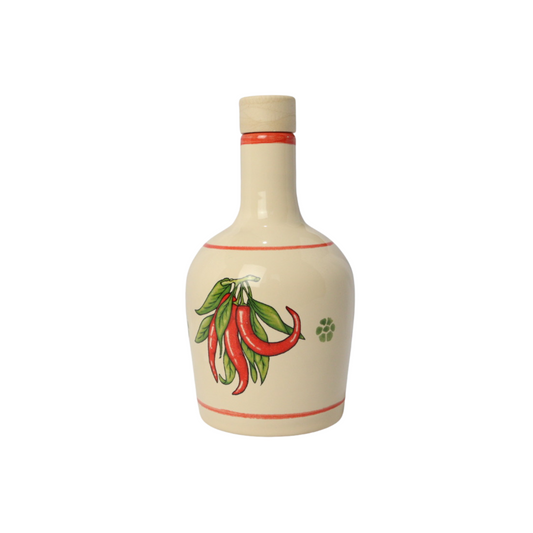https://mamanetsophie.live › products › oliera-bottiglia-con-peperoncino-in-ceramica-artigianale-400-ml
