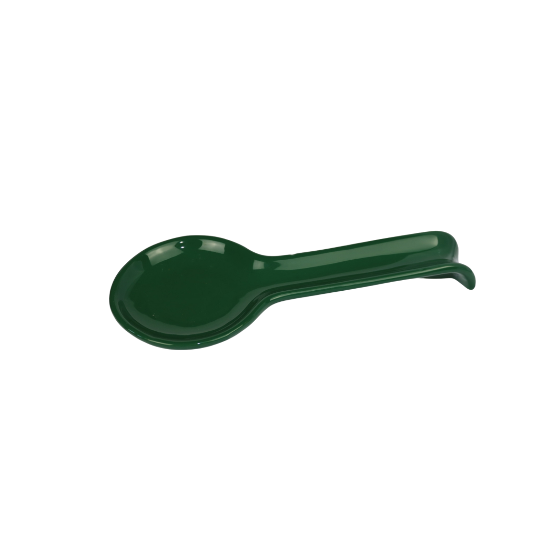 Poggia mestolo in ceramica natalizio verde bianco o rosso