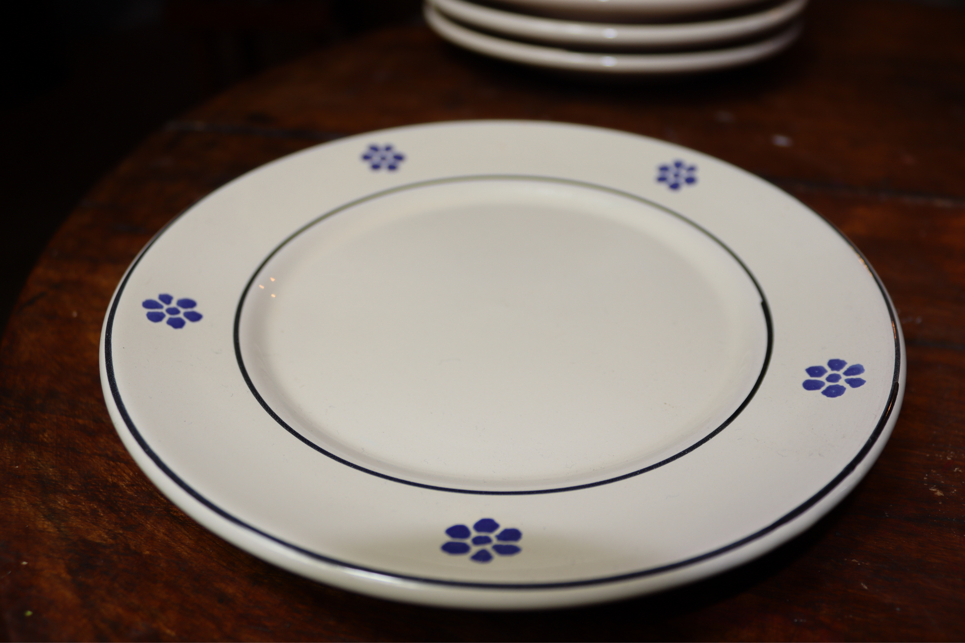 Set di piatti frutta o dessert 20 cm di diametro in ceramica calabrese